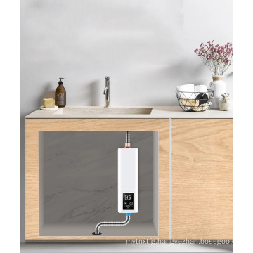 3.5KW quick heat wall mounted instant tankless shower electric water heaters for bathroom